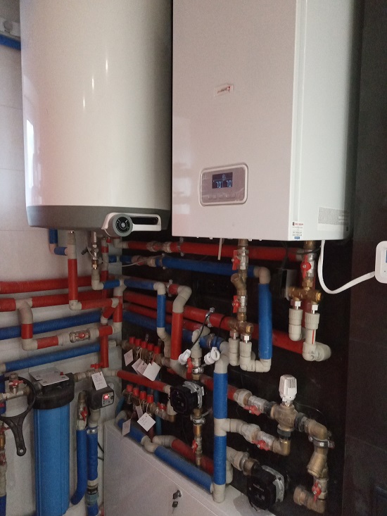 Монтаж котлового обладнання