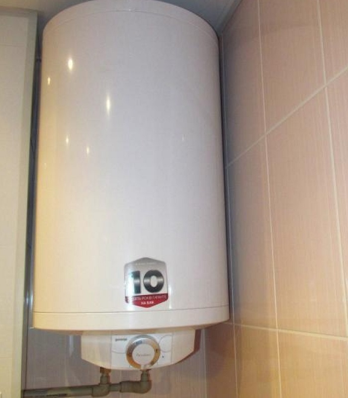 водонагреватель в нише