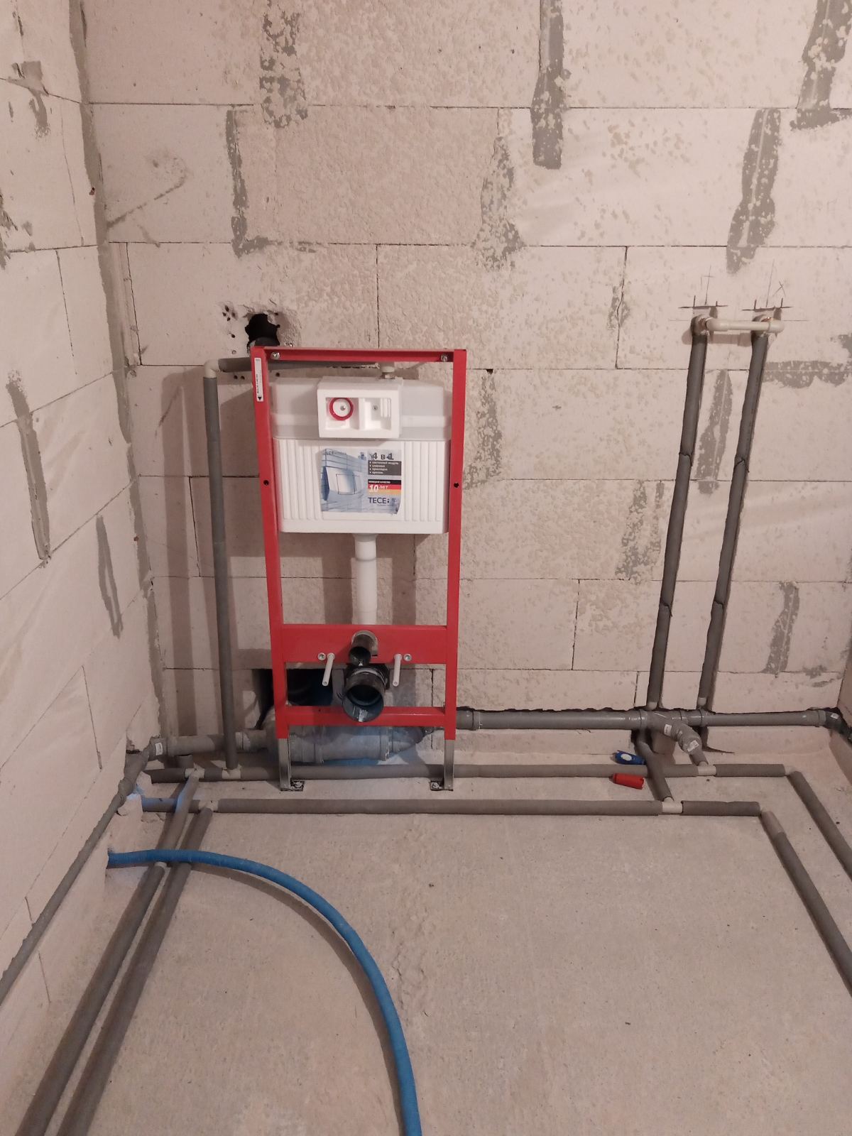 розводка водопроводу